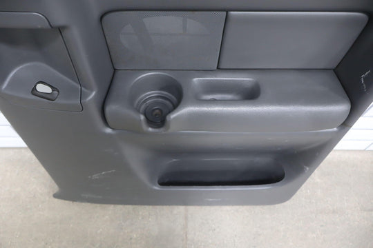 03 - 07 Chevy Silverado Sierra Extended Cab Right Rear Door Panel Dark Charcoal