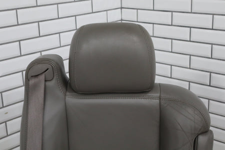 03-07 GMC Sierra/Silverado GMt800 Right Front Seat Leather Pewter 92