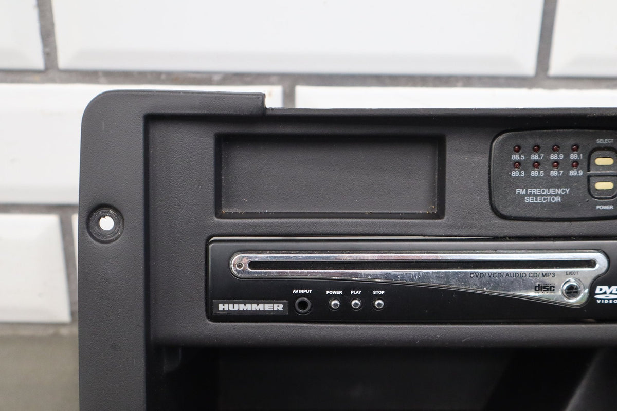 03-07 H2 Console Insert Compartment DVD Player Disc Receiver Audio OEM OE