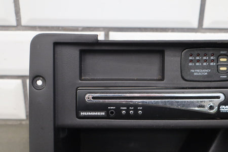 03-07 H2 Console Insert Compartment DVD Player Disc Receiver Audio OEM OE