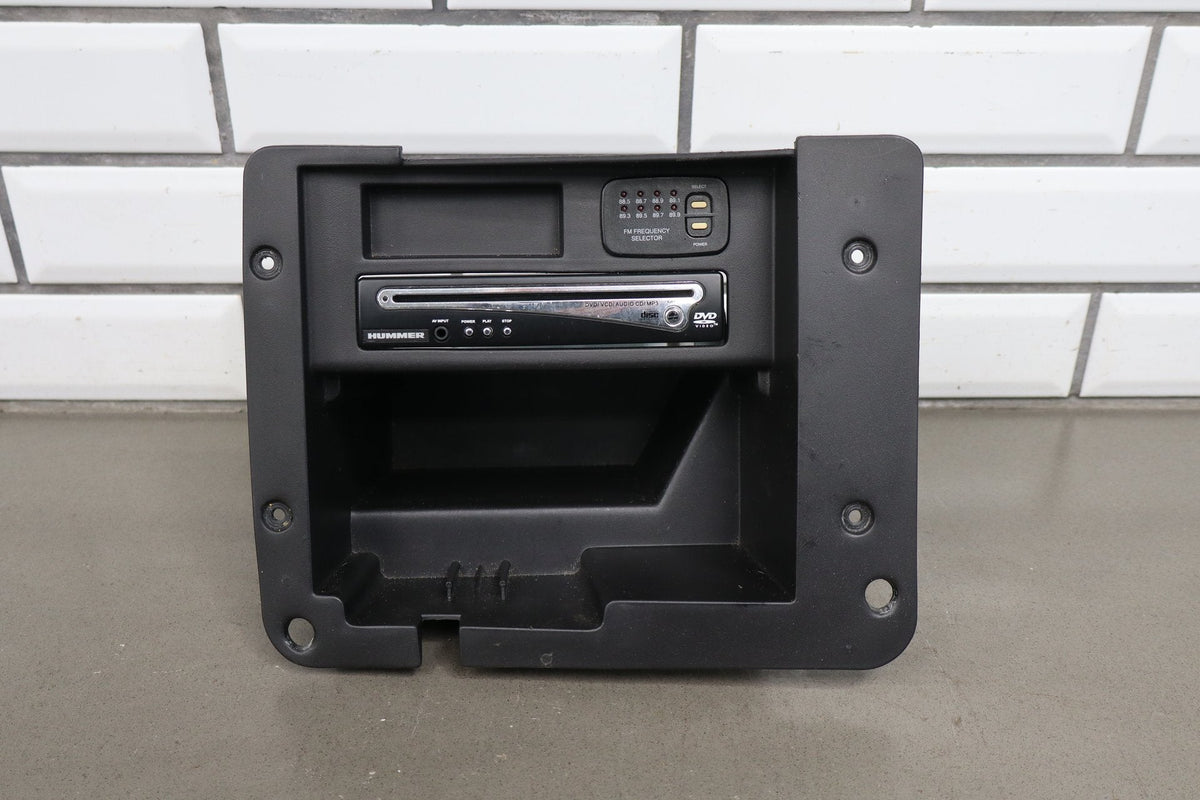 03-07 H2 Console Insert Compartment DVD Player Disc Receiver Audio OEM OE