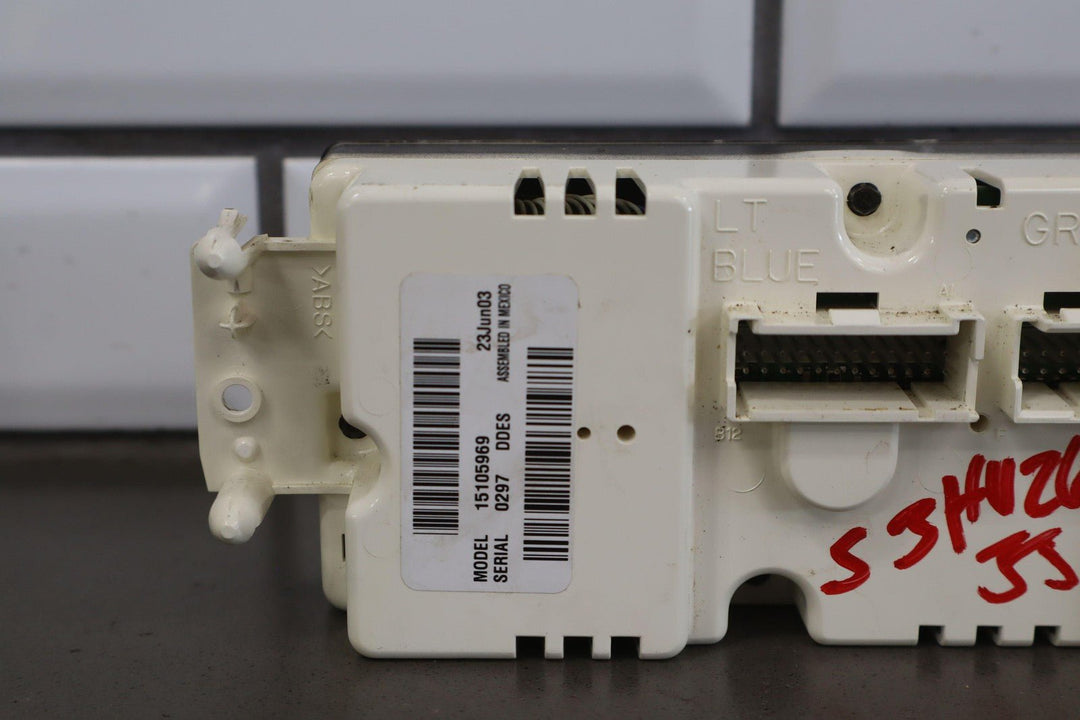 03 - 07 Hummer H2 Auto Climate Temperature Control Panel Switch W/O Bezel