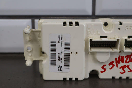 03 - 07 Hummer H2 Auto Climate Temperature Control Panel Switch W/O Bezel