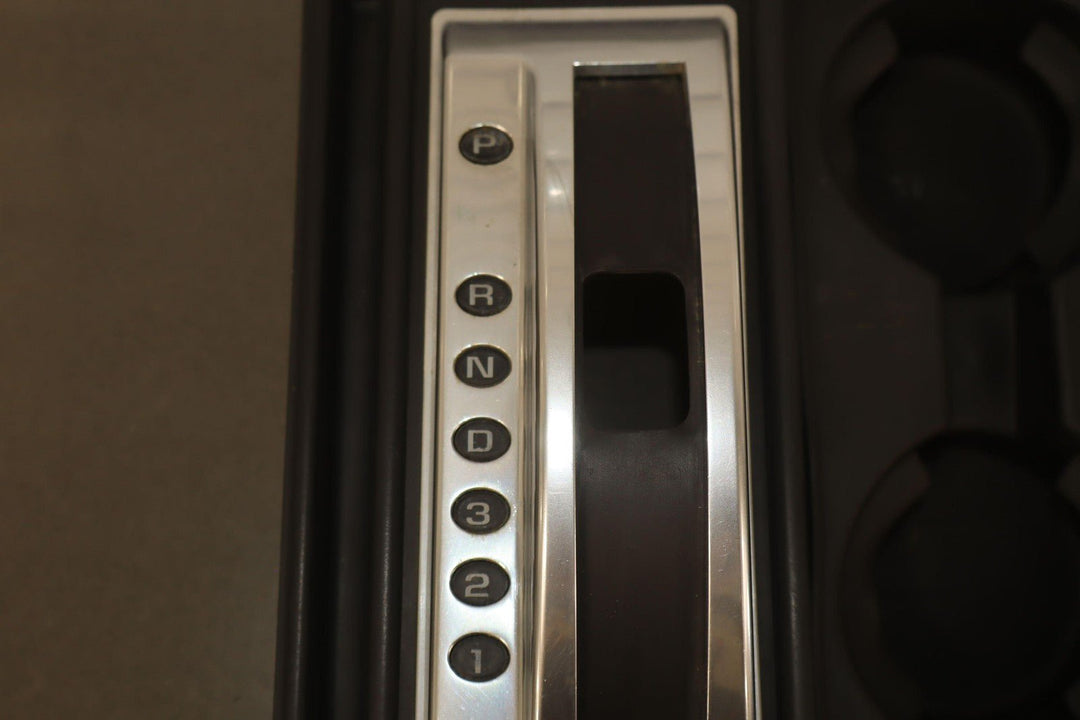 03 - 07 Hummer H2 Center Console Shifter Plate Cupholder Trim Bezel