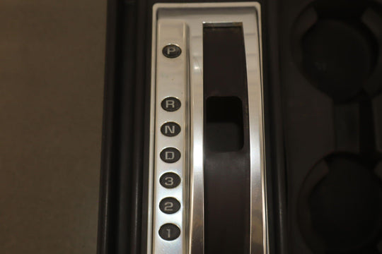 03 - 07 Hummer H2 Center Console Shifter Plate Cupholder Trim Bezel