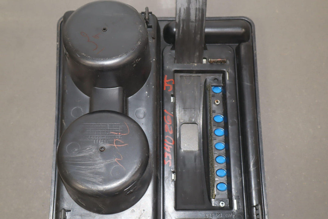 03 - 07 Hummer H2 Center Console Shifter Plate Cupholder Trim Bezel