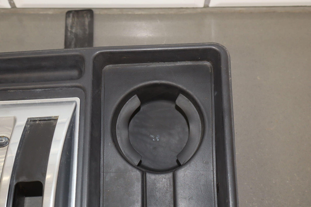 03 - 07 Hummer H2 Center Console Shifter Plate Cupholder Trim Bezel