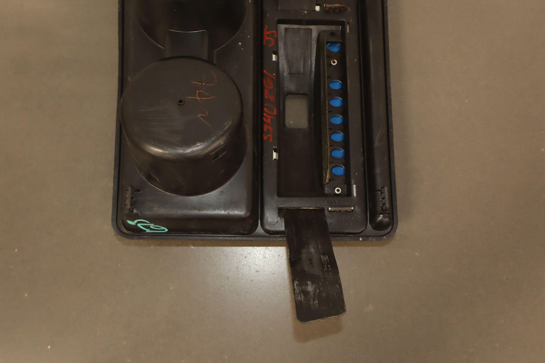 03 - 07 Hummer H2 Center Console Shifter Plate Cupholder Trim Bezel