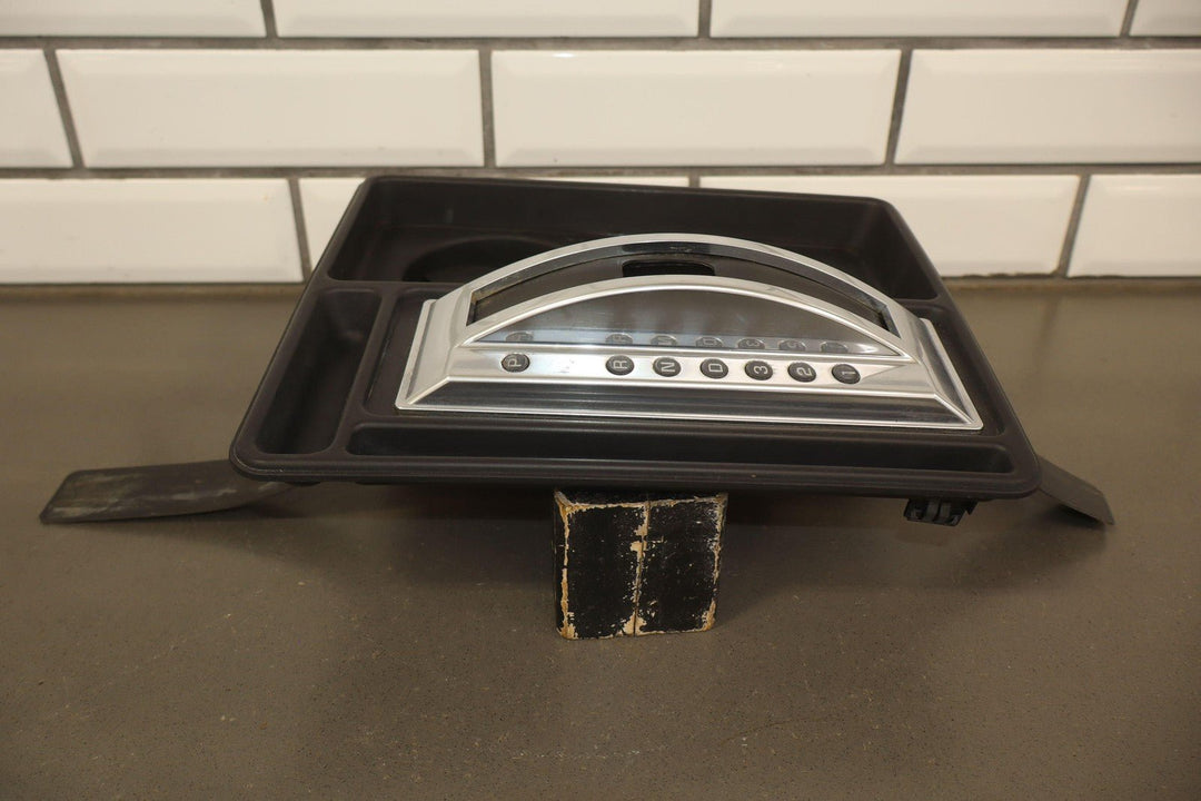 03 - 07 Hummer H2 Center Console Shifter Plate Cupholder Trim Bezel