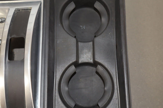 03 - 07 Hummer H2 Center Console Shifter Plate Cupholder Trim Bezel