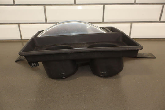 03 - 07 Hummer H2 Center Console Shifter Plate Cupholder Trim Bezel