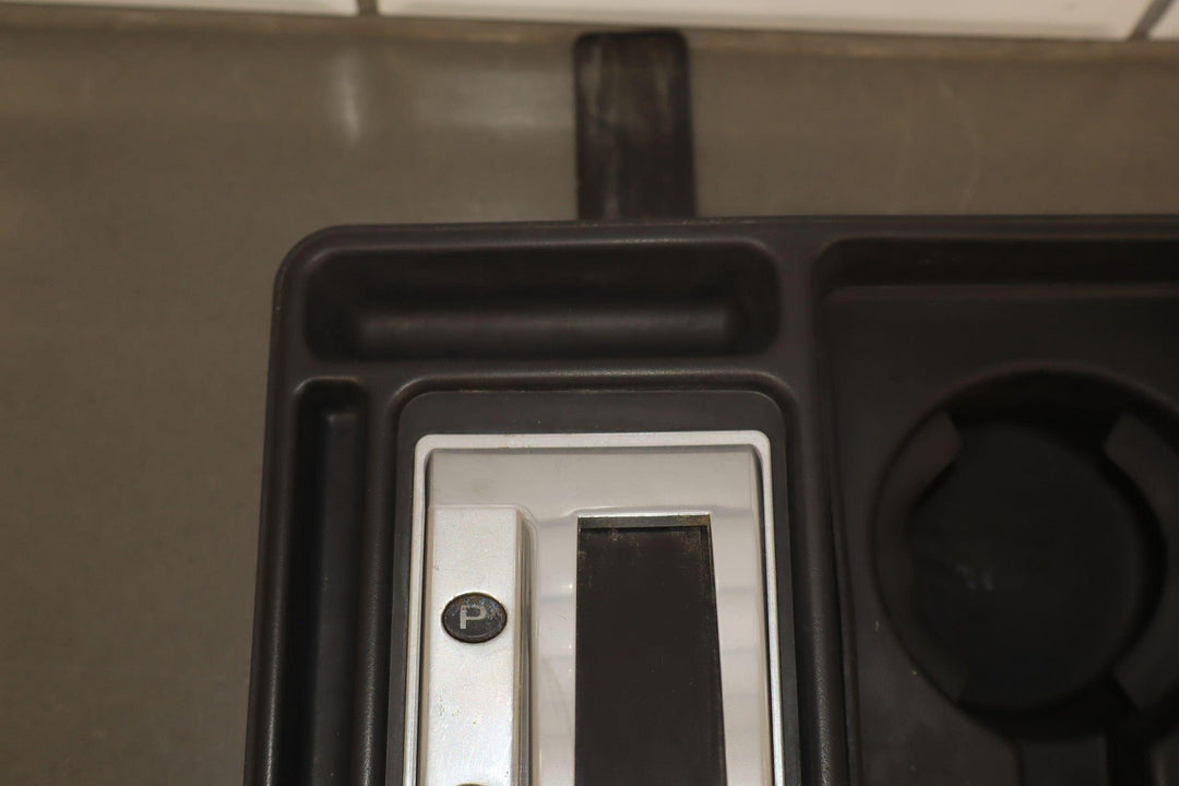 03 - 07 Hummer H2 Center Console Shifter Plate Cupholder Trim Bezel