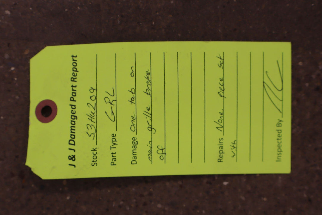 03 - 07 Hummer H2 Chrome Grille Kit OEM Main Grille & Aftermarket Strut Components