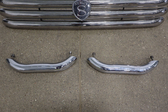 03 - 07 Hummer H2 Chrome Grille Kit OEM Main Grille & Aftermarket Strut Components