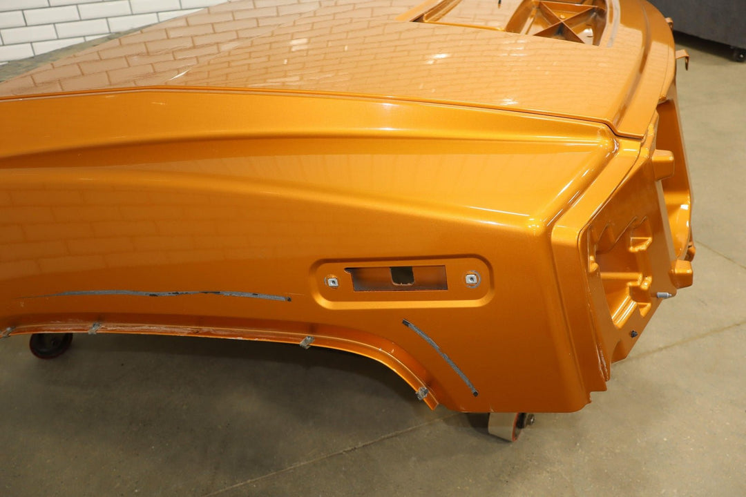 03 - 07 Hummer H2 Front Hood Panel BARE Fusion Orange 55U *Damage*
