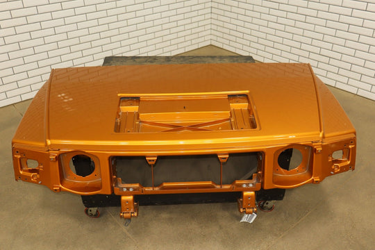 03 - 07 Hummer H2 Front Hood Panel BARE Fusion Orange 55U *Damage*