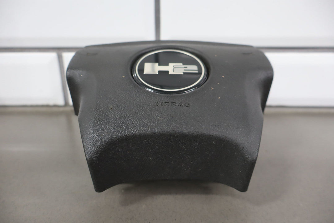 03 - 07 Hummer H2 Left Driver Steering Wheel Airbag W/Ebony Trim OEM