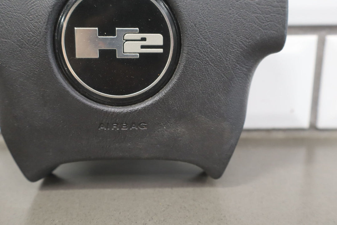 03 - 07 Hummer H2 Left Driver Steering Wheel Airbag W/Ebony Trim OEM
