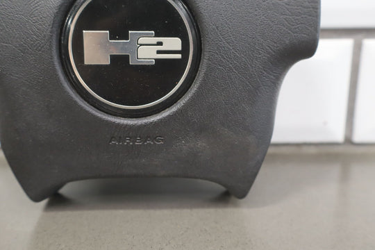 03 - 07 Hummer H2 Left Driver Steering Wheel Airbag W/Ebony Trim OEM