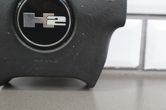 03 - 07 Hummer H2 Left Driver Steering Wheel Airbag W/Ebony Trim OEM