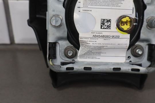 03 - 07 Hummer H2 Left Driver Steering Wheel Airbag W/Ebony Trim OEM