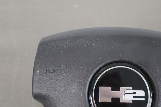 03 - 07 Hummer H2 Left Driver Steering Wheel Airbag W/Ebony Trim OEM