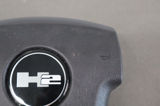 03 - 07 Hummer H2 Left Driver Steering Wheel Airbag W/Ebony Trim OEM
