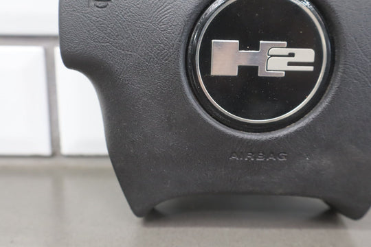 03 - 07 Hummer H2 Left Driver Steering Wheel Airbag W/Ebony Trim OEM
