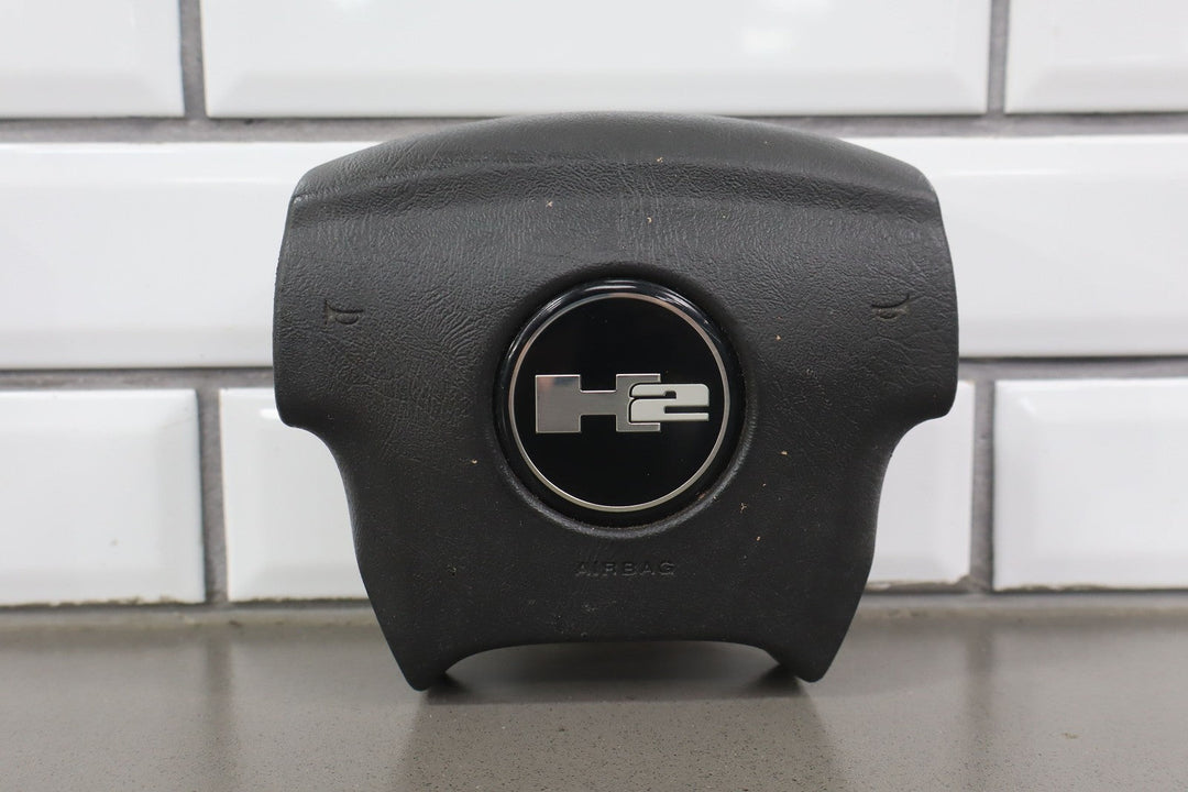 03 - 07 Hummer H2 Left Driver Steering Wheel Airbag W/Ebony Trim OEM