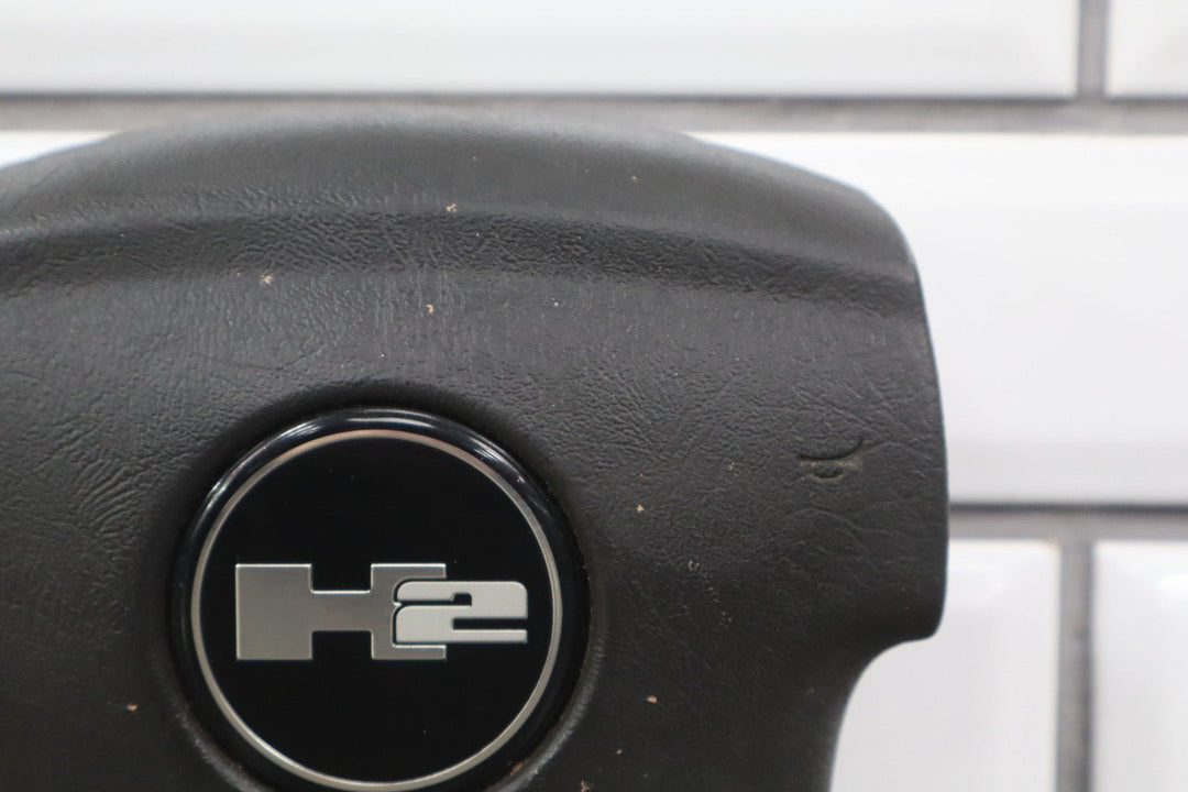 03 - 07 Hummer H2 Left Driver Steering Wheel Airbag W/Ebony Trim OEM