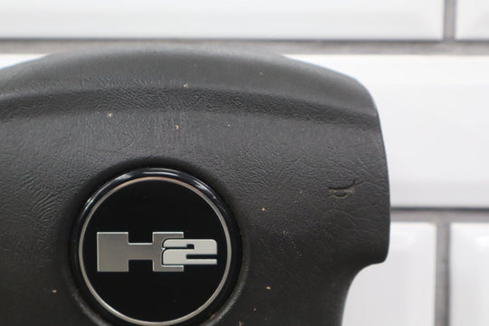 03 - 07 Hummer H2 Left Driver Steering Wheel Airbag W/Ebony Trim OEM