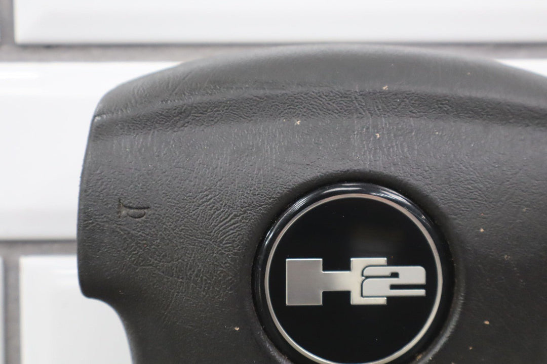 03 - 07 Hummer H2 Left Driver Steering Wheel Airbag W/Ebony Trim OEM