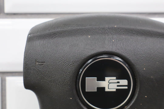 03 - 07 Hummer H2 Left Driver Steering Wheel Airbag W/Ebony Trim OEM