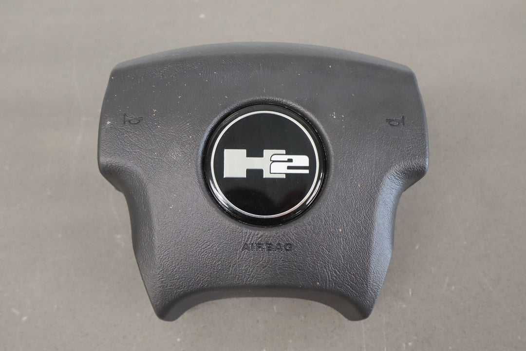 03 - 07 Hummer H2 Left Driver Steering Wheel Airbag W/Ebony Trim OEM