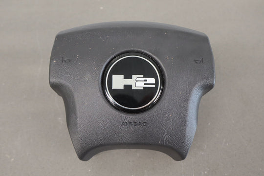 03 - 07 Hummer H2 Left Driver Steering Wheel Airbag W/Ebony Trim OEM