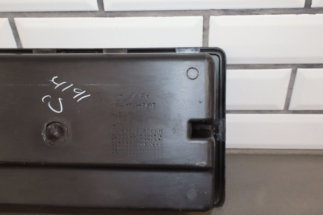 03 - 07 Hummer H2 Left Rear Interior Quarter Trim Panel Pocket Cubby Insert Only
