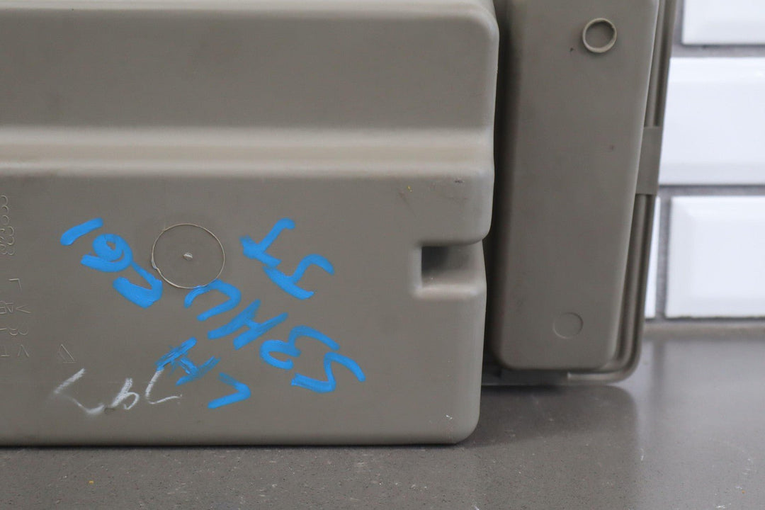 03 - 07 Hummer H2 Left Rear Interior Quarter Trim Panel Pocket Cubby Insert Only