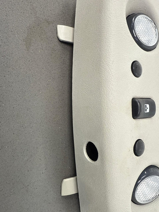 03 - 07 Hummer H2 Overhead Roof Console (Wheat) W/Sunroof Switches