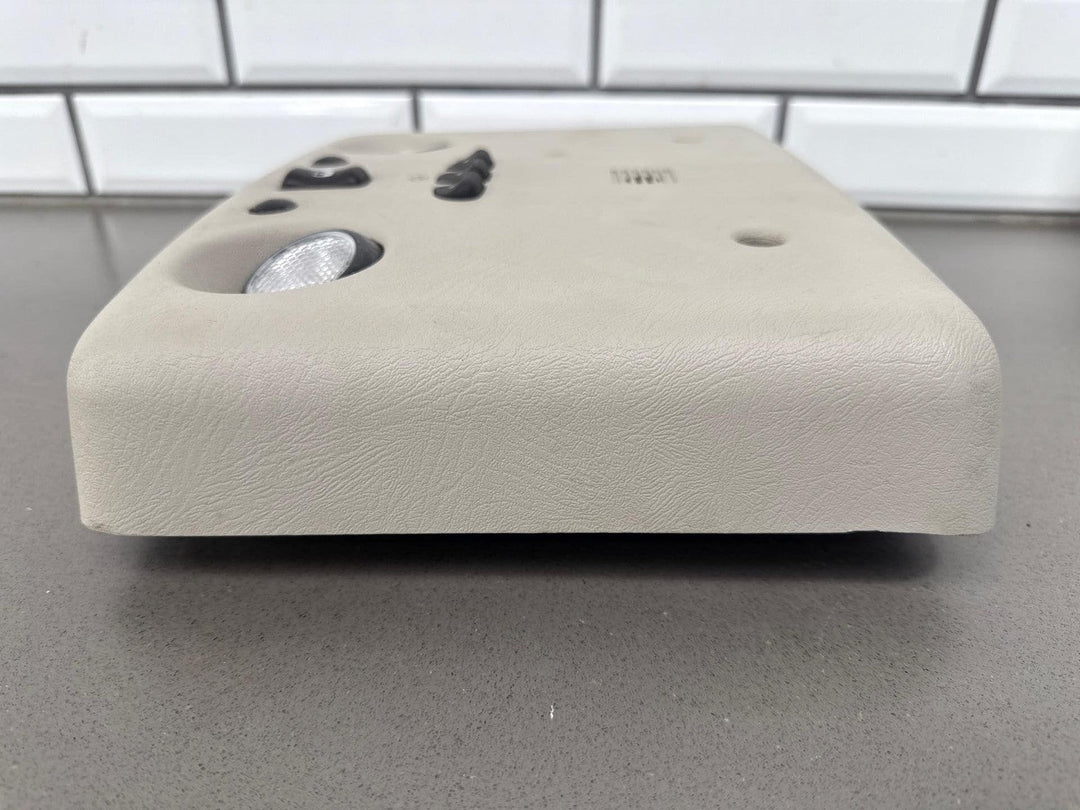 03 - 07 Hummer H2 Overhead Roof Console (Wheat) W/Sunroof Switches
