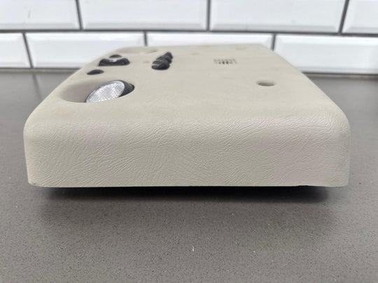 03 - 07 Hummer H2 Overhead Roof Console (Wheat) W/Sunroof Switches