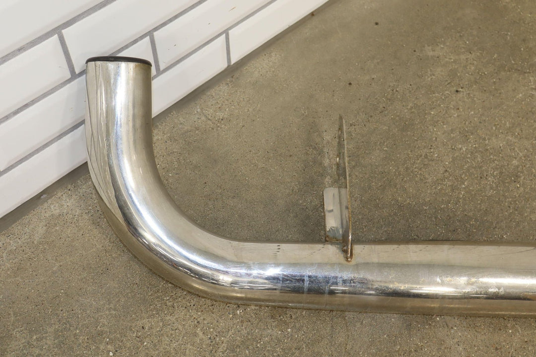 03 - 07 Hummer H2 SUV Right RH Running Board (Chrome/Black) Dented See Photos