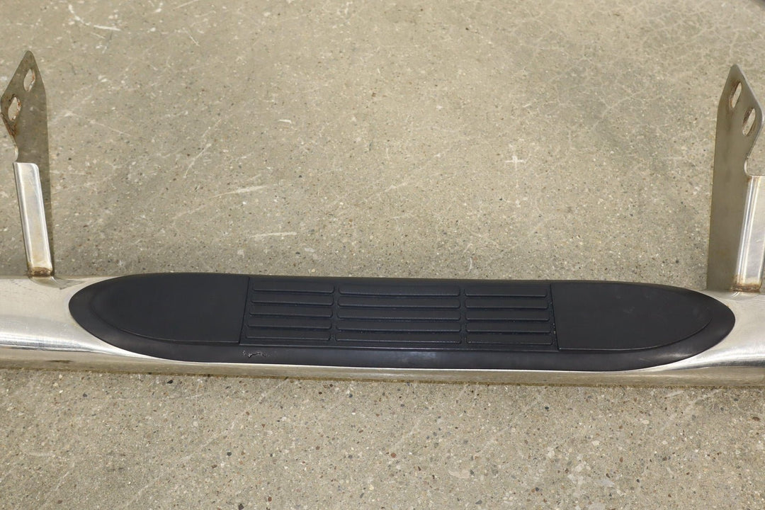 03 - 07 Hummer H2 SUV Right RH Running Board (Chrome/Black) Dented See Photos