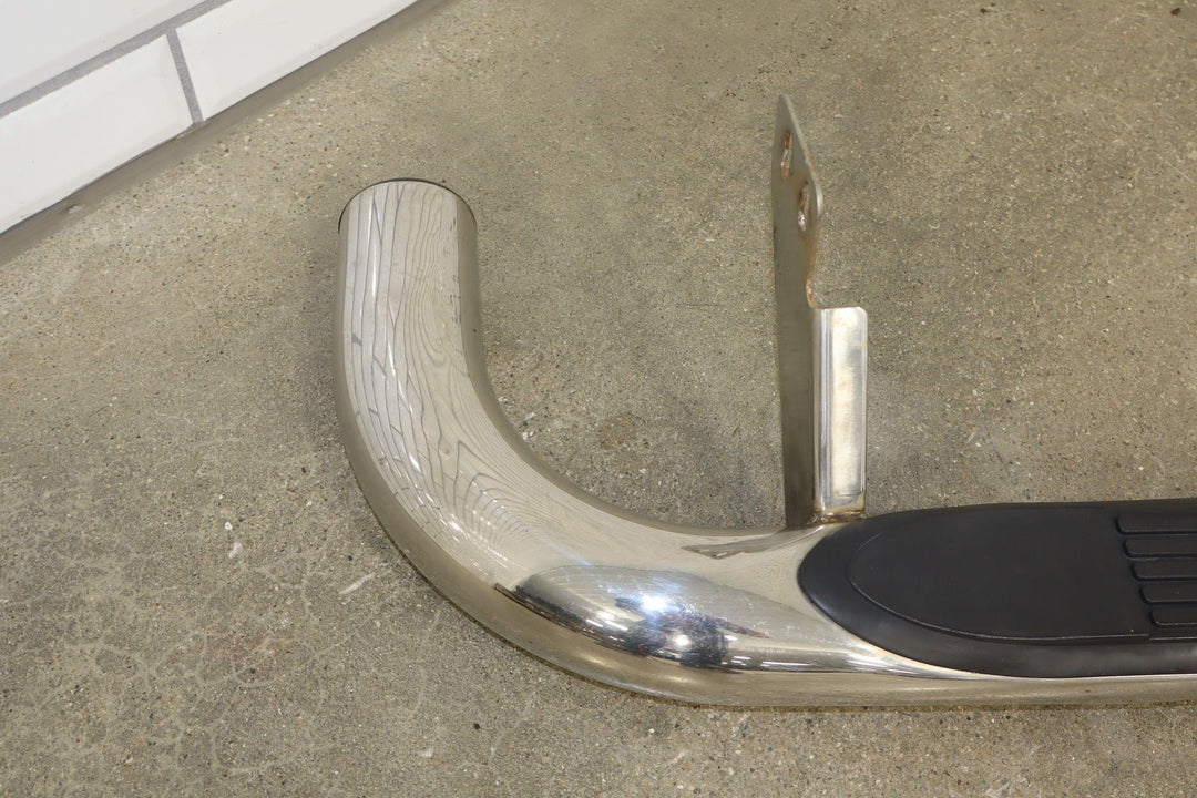 03 - 07 Hummer H2 SUV Right RH Running Board (Chrome/Black) Dented See Photos