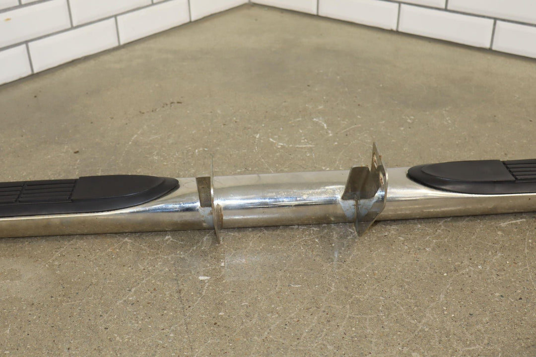 03 - 07 Hummer H2 SUV Right RH Running Board (Chrome/Black) Dented See Photos