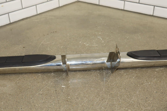 03 - 07 Hummer H2 SUV Right RH Running Board (Chrome/Black) Dented See Photos