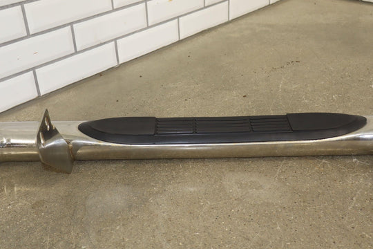 03 - 07 Hummer H2 SUV Right RH Running Board (Chrome/Black) Dented See Photos