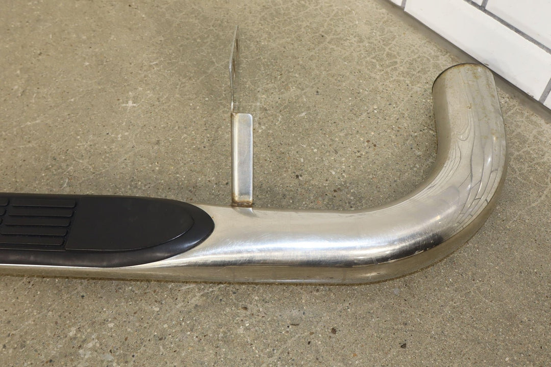 03 - 07 Hummer H2 SUV Right RH Running Board (Chrome/Black) Dented See Photos