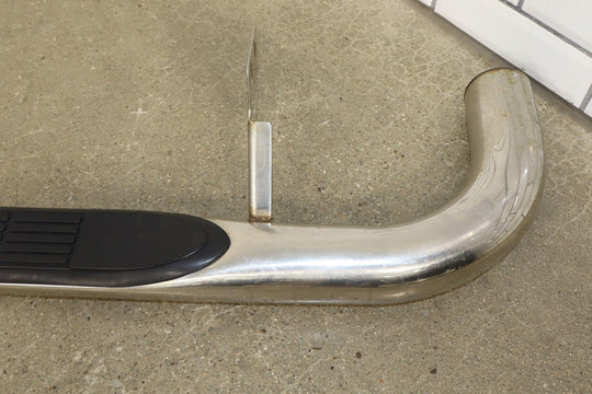 03 - 07 Hummer H2 SUV Right RH Running Board (Chrome/Black) Dented See Photos