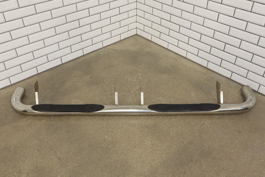 03 - 07 Hummer H2 SUV Right RH Running Board (Chrome/Black) Dented See Photos