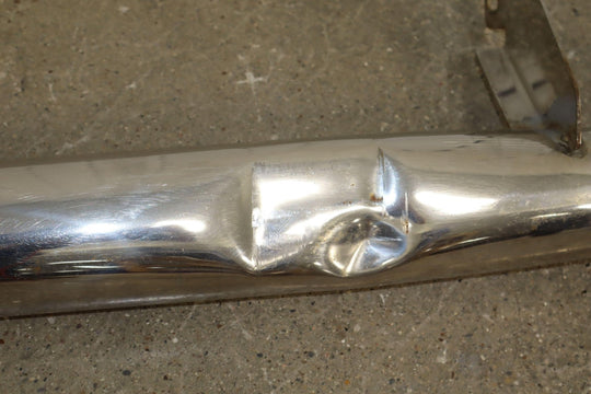 03 - 07 Hummer H2 SUV Right RH Running Board (Chrome/Black) Dented See Photos